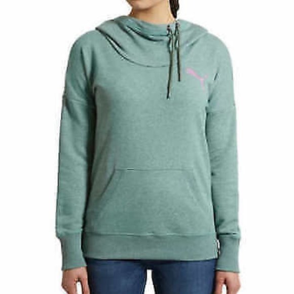 Puma Ladies' Womens Refresh Hoodie Green, M - Picture 1 of 5